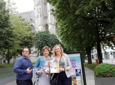 Yves, Kerstin en Freya stellen Parkeerplan voor